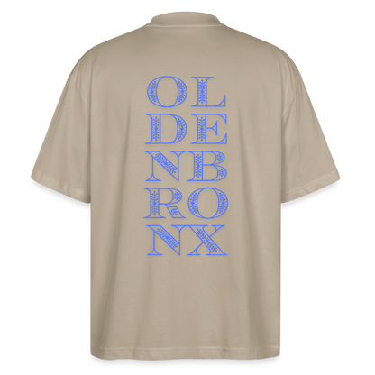 OLDENBRONX Unisex Bio T-Shirt Overzised - Steingrau