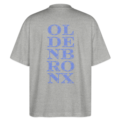 OLDENBRONX Unisex Bio T-Shirt Overzised - Grau meliert