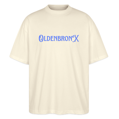 OLDENBRONX Unisex Bio T-Shirt Overzised - Weißgrau