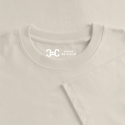 Deutsche Zukunft Oversize Bio-Shirt - Beige