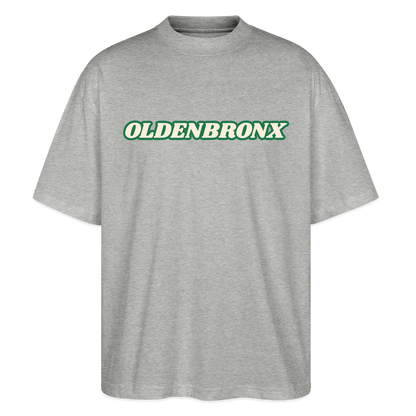 OLDENBRONX Unisex Bio T-Shirt Overzised - Grau meliert