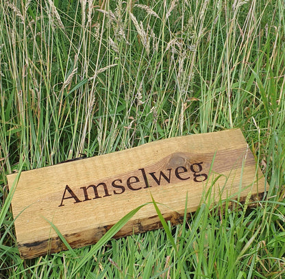 Holzschild 45cm Unbesäumt
