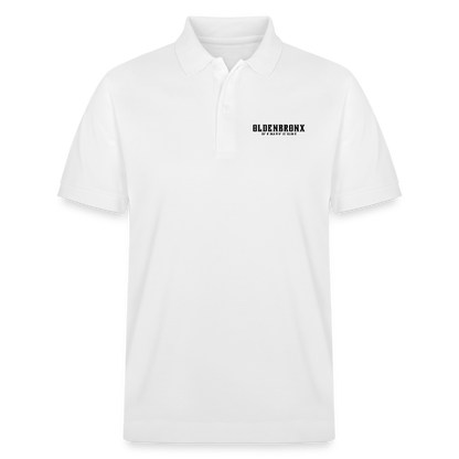 OLDENBRONX Unisex Bio-Poloshirt - weiß