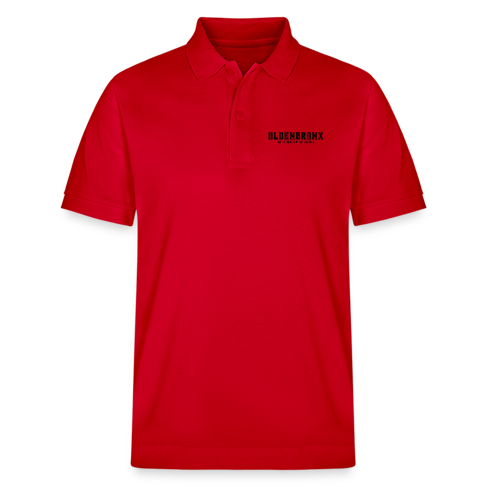 OLDENBRONX Unisex Bio-Poloshirt - Rot