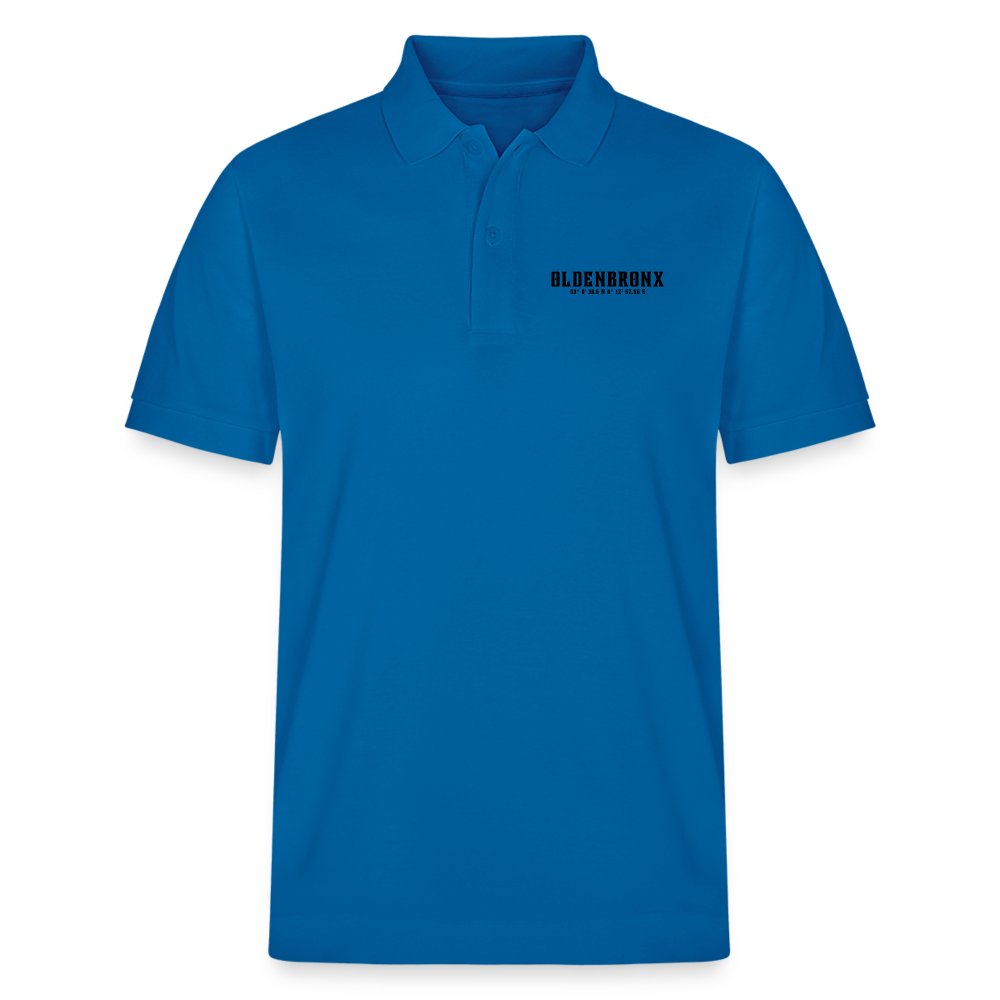 OLDENBRONX Unisex Bio-Poloshirt - Königsblau