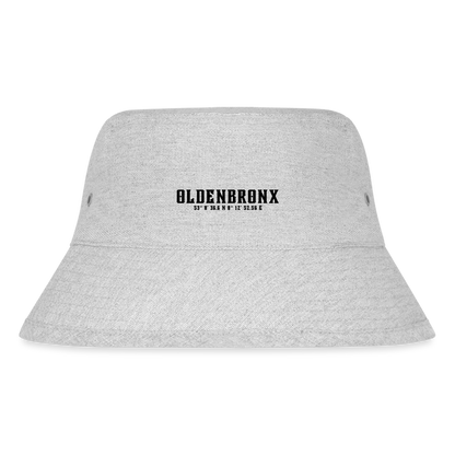 Oldenbronx Bio Bucket Hat - Grau meliert